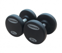 Обрезиненные фиксированные гантели FOREMAN FM/ARD-66KG